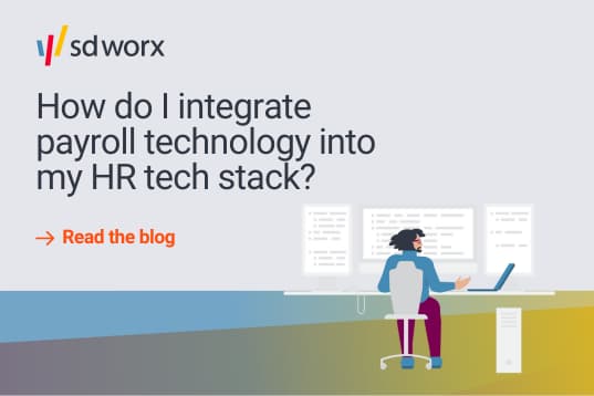 How do I integrate payroll technology into my HR tech stack?